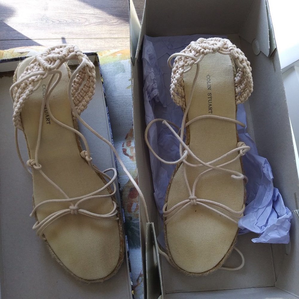 Colin Stuart sandals.